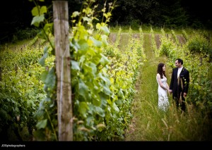 Wine country wedding