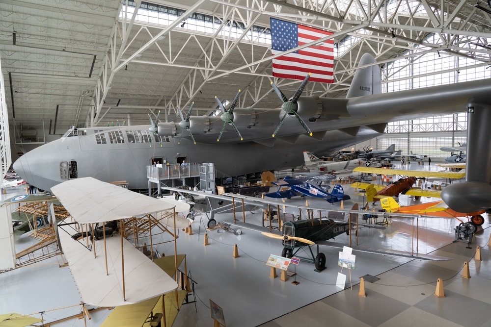 Your Guide for Things to do in McMinnville This Winter 2 Things to do in McMinnville, a photo inside the Evergreen Aviation museum of a large plane