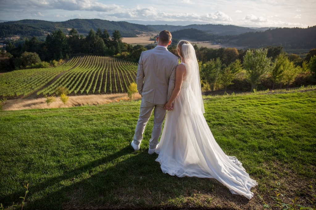 Vineyard Wedding Venues at our Willamette Valley winery
